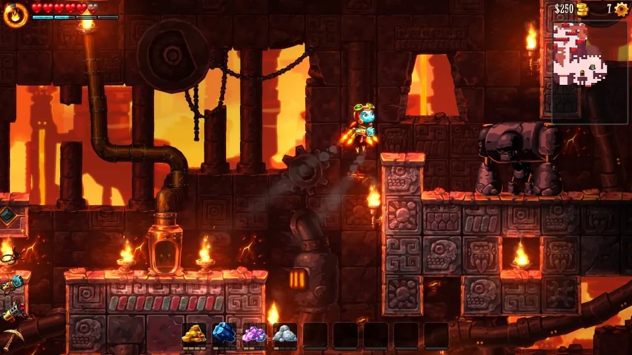 SteamWorld Dig 2 — скриншот 7