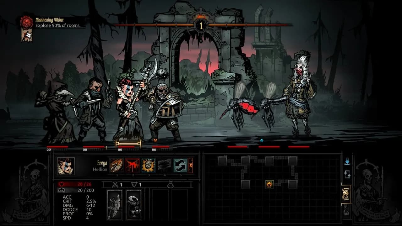 Darkest Dungeon: The Crimson Court — скриншот 6