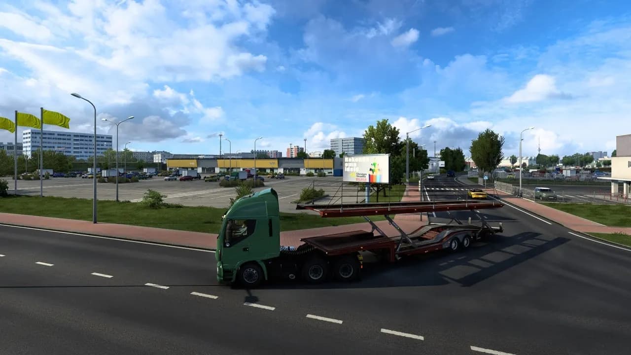 Euro Truck Simulator 2 - Beyond the Baltic Sea — скриншот 10