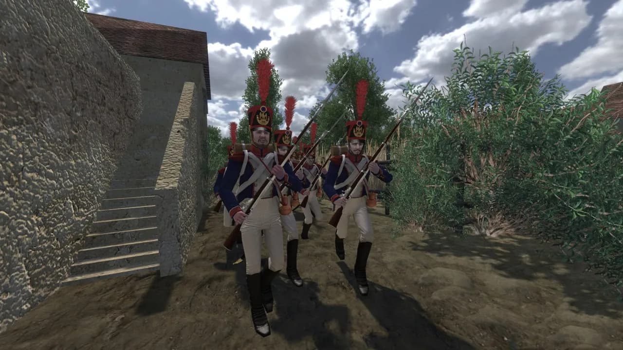 Mount and Blade: Warband - Napoleonic Wars — скриншот 5