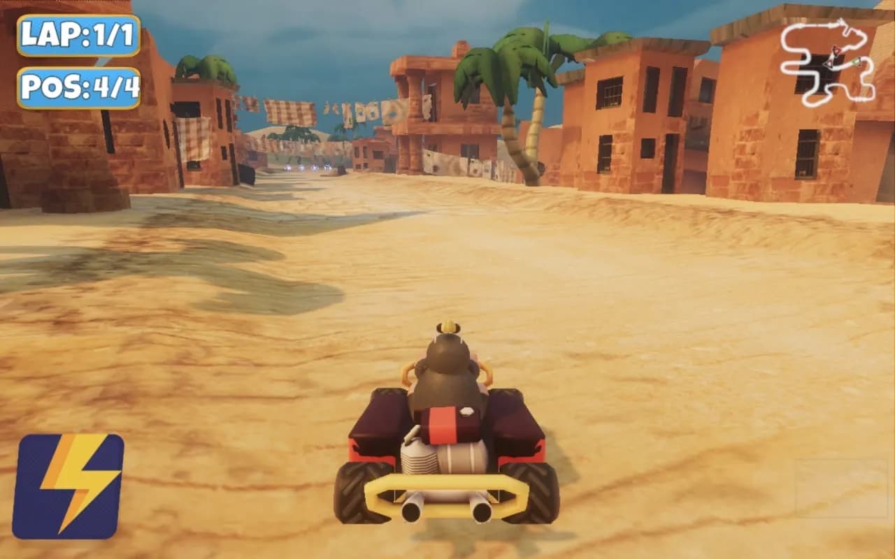 Moorhuhn Kart — скриншот 2
