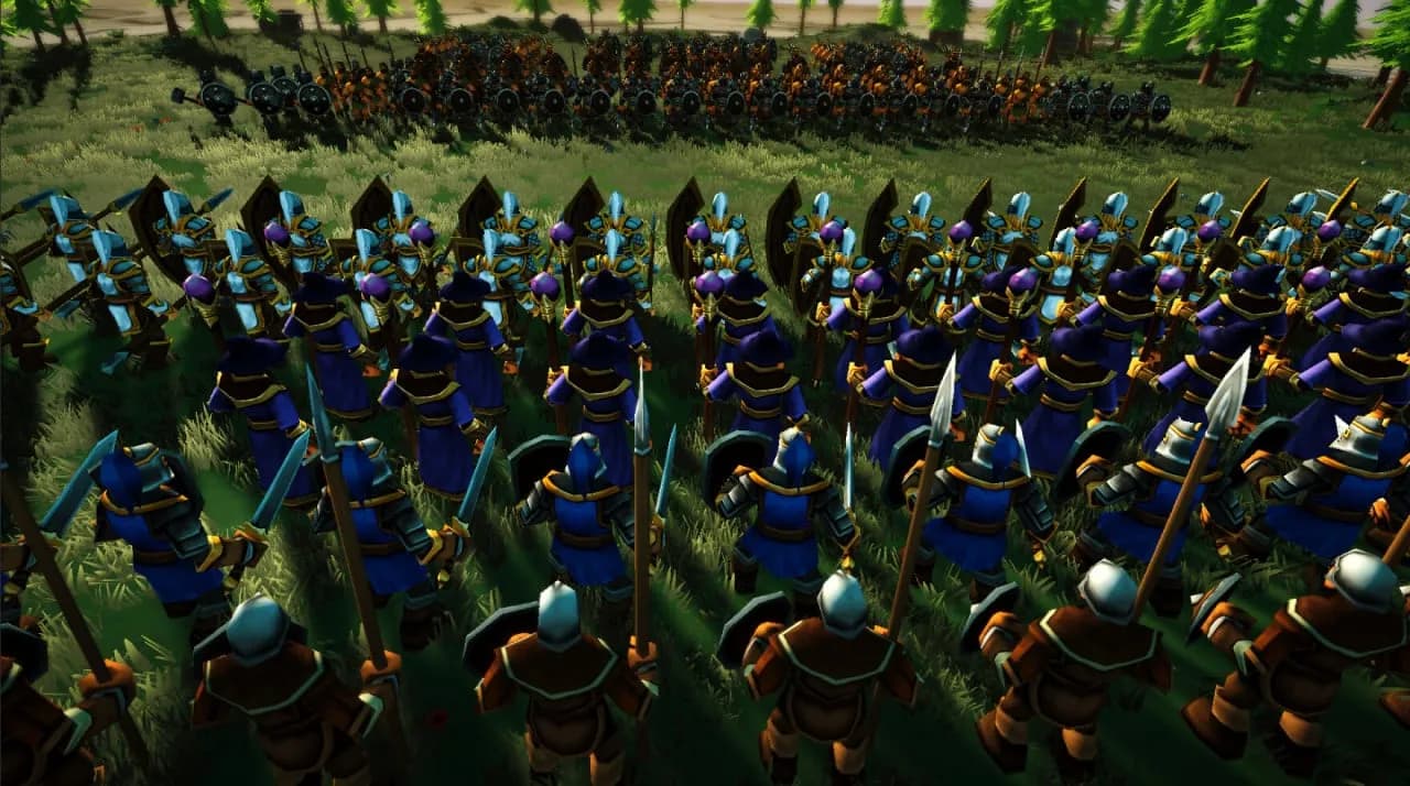 Warlords Battle Simulator — скриншот 2