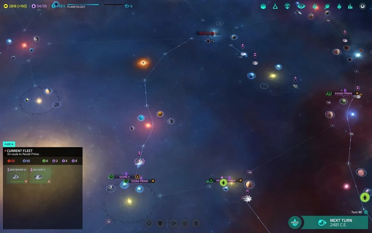 Master of Orion — скриншот 4