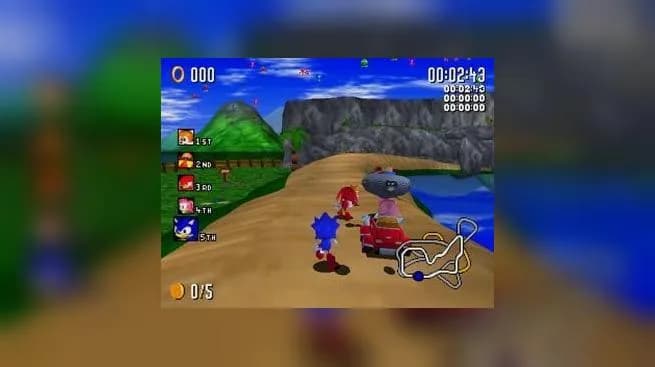 Sonic R — скриншот 10