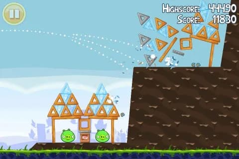 Angry Birds — скриншот 5