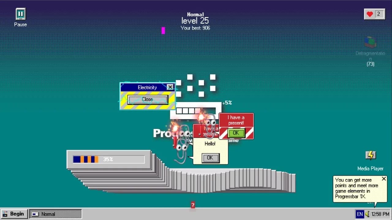 Progressbar95 — скриншот 2