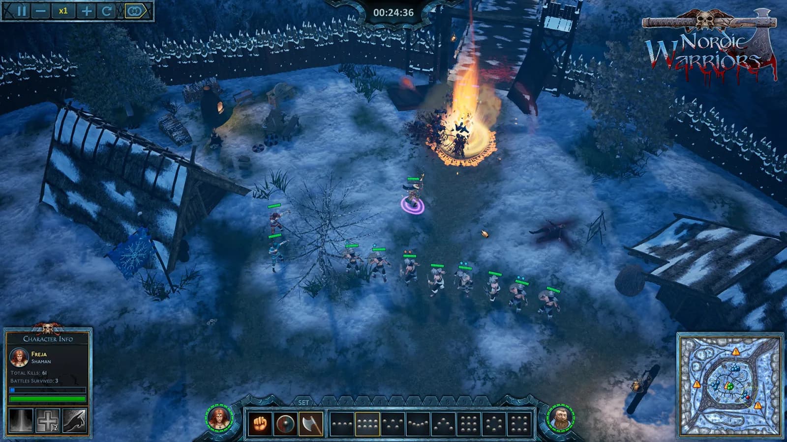Nordic Warriors — скриншот 2