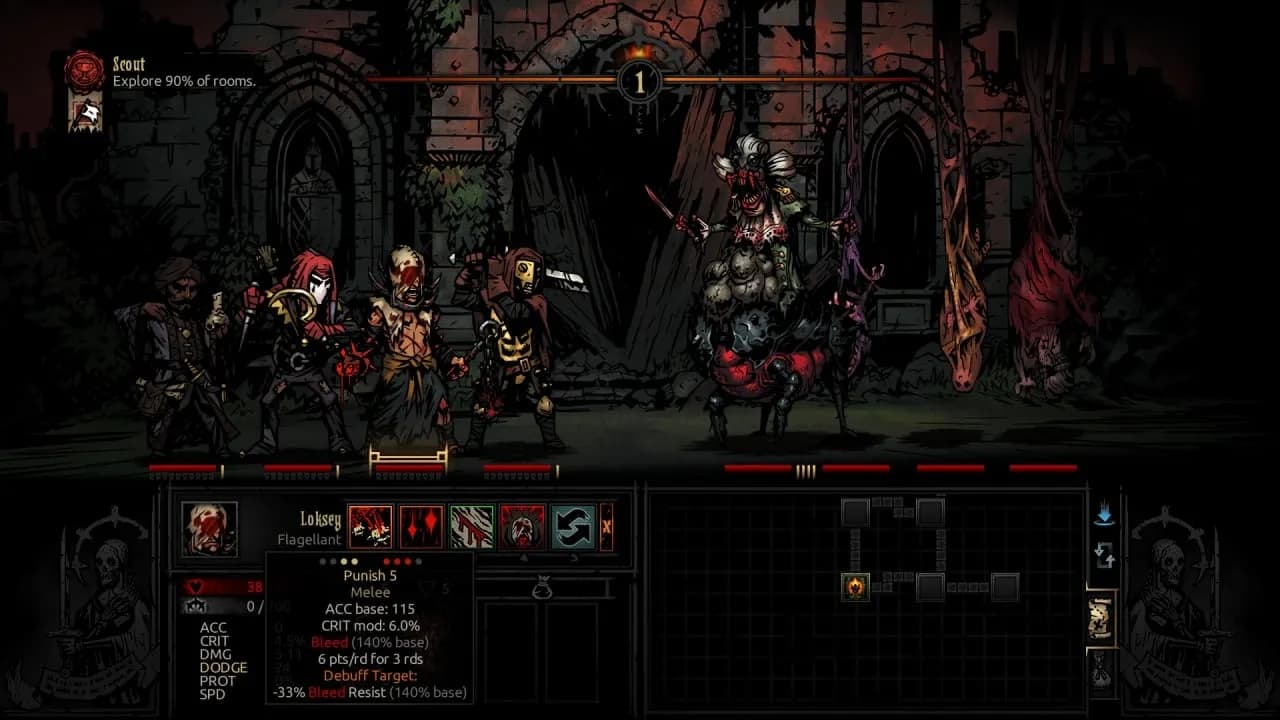Darkest Dungeon: The Crimson Court — скриншот 3