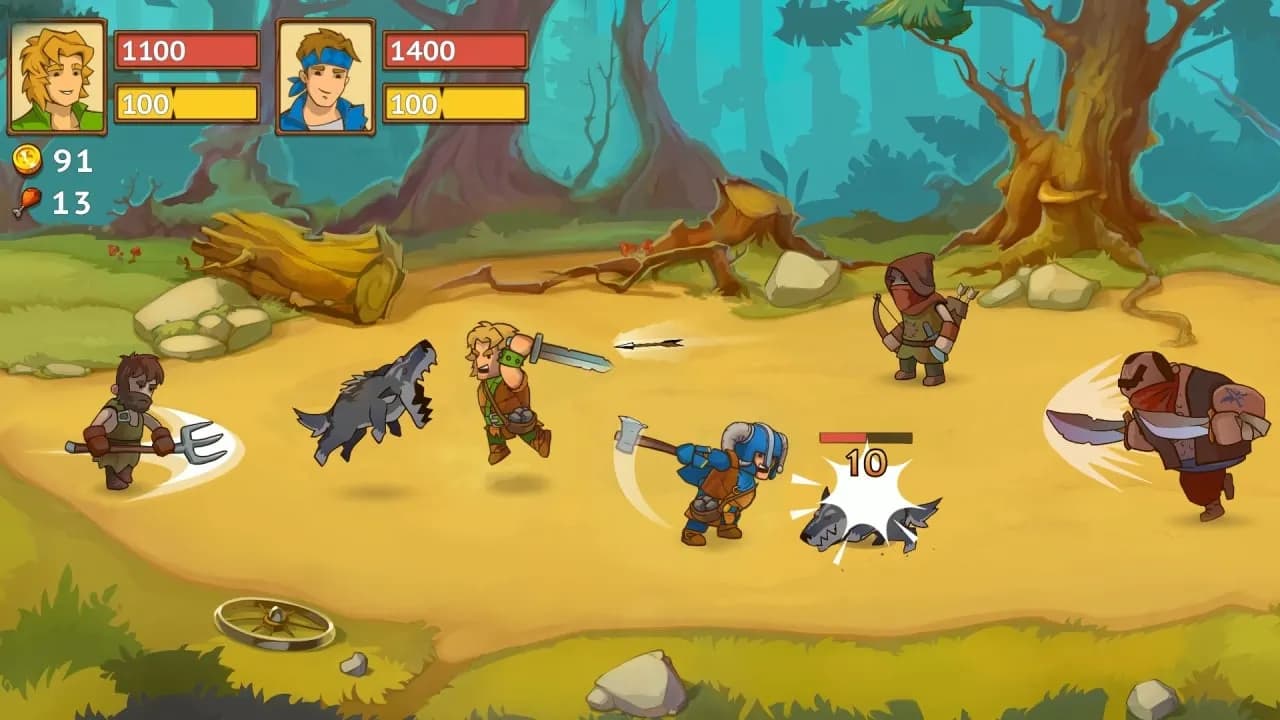 Knights of Braveland — скриншот 1