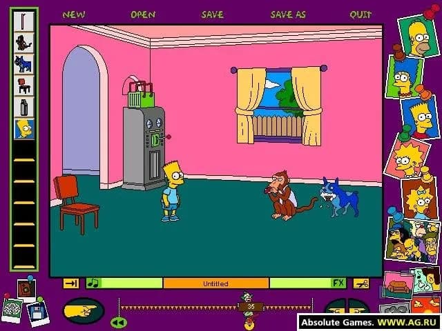 The Simpsons Cartoon Studio — скриншот 6