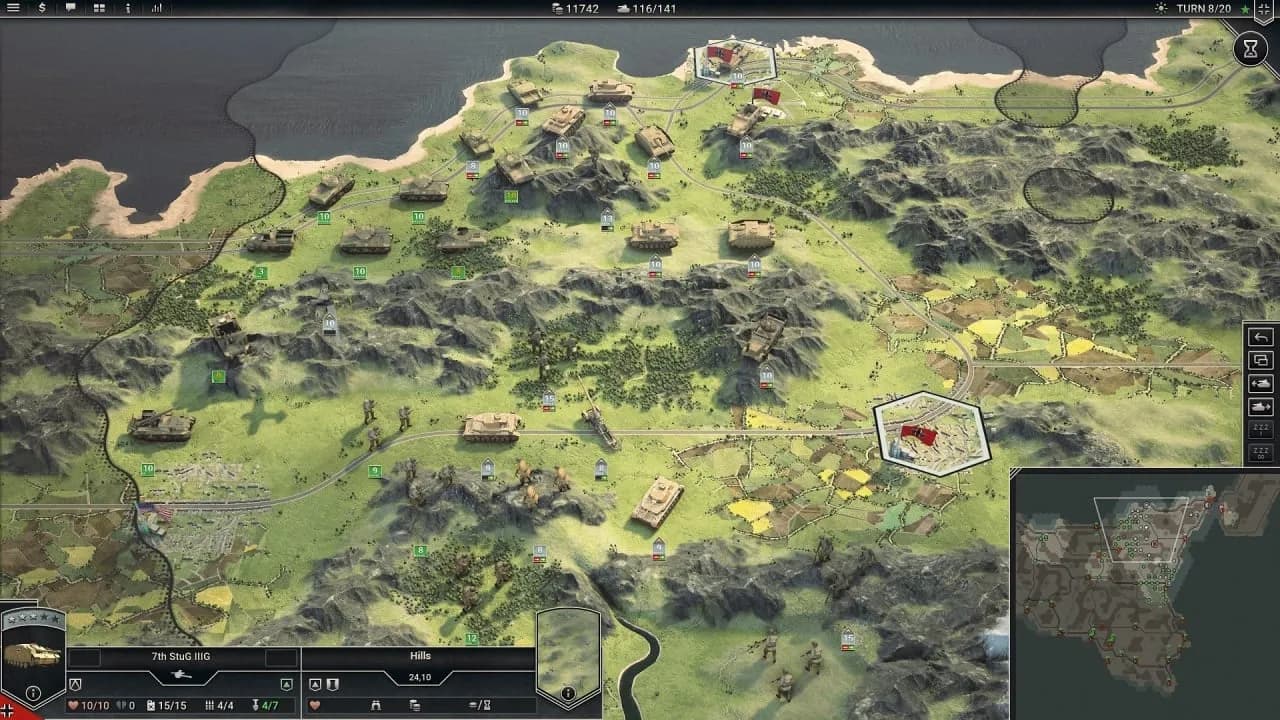 Panzer Corps 2 — скриншот 5