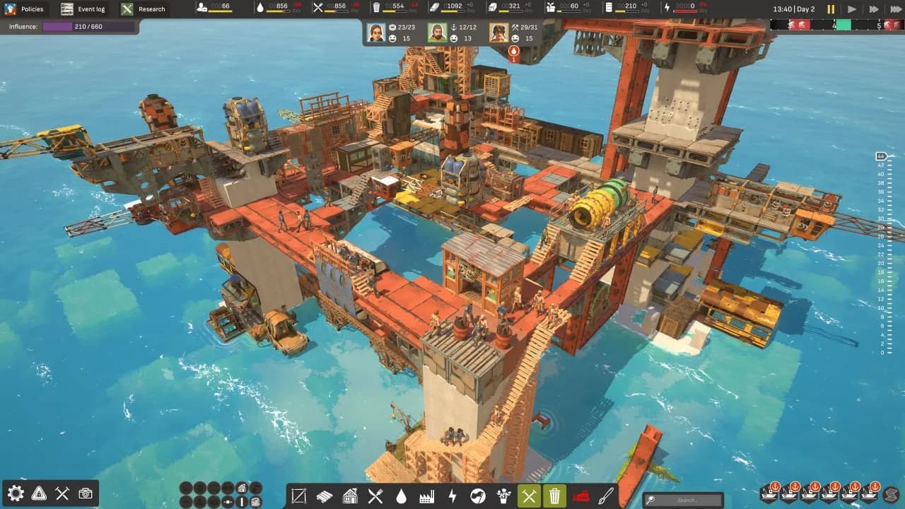 ALL WILL FALL: Physics-Based Survival City Builder — скриншот 7