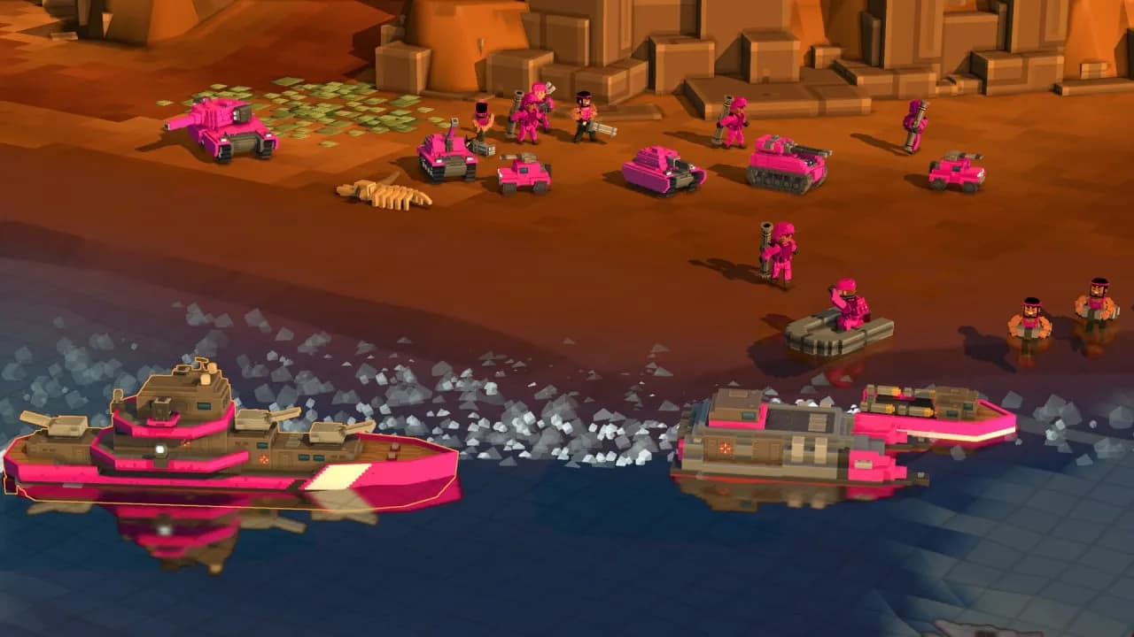 9-Bit Armies: A Bit Too Far — скриншот 11