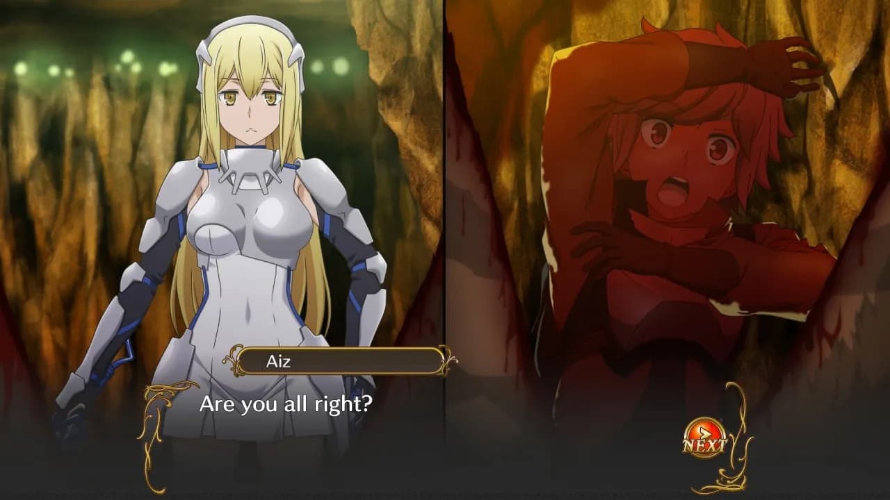 Is It Wrong to Try to Pick Up Girls in a Dungeon? Infinite Combate — скриншот 4