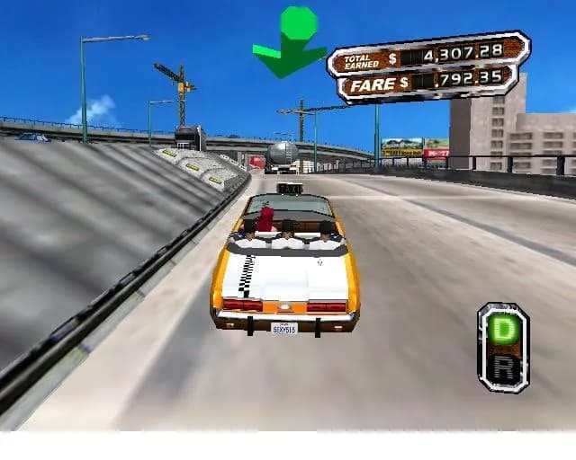 Crazy Taxi 3 — скриншот 1