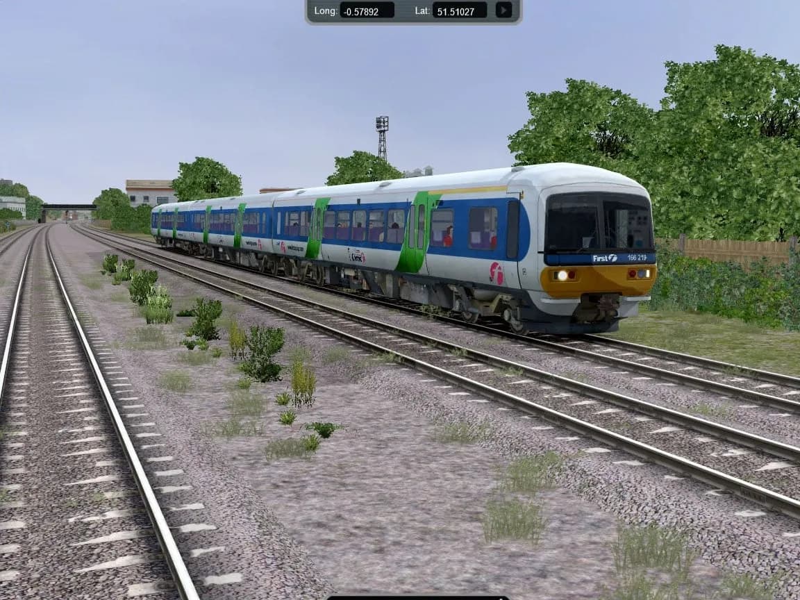 Rail Simulator — скриншот 1