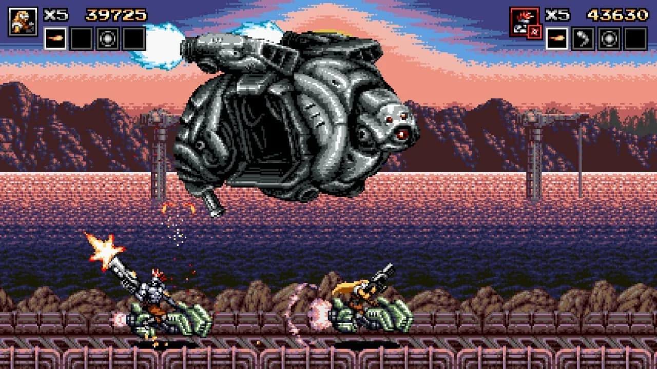 Blazing Chrome — скриншот 2