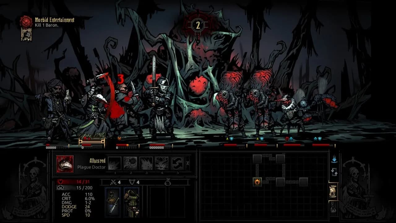 Darkest Dungeon: The Crimson Court — скриншот 4
