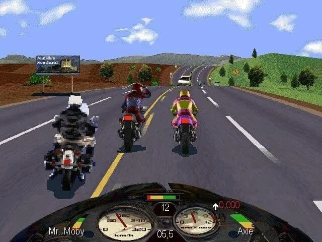 Road Rash — скриншот 1