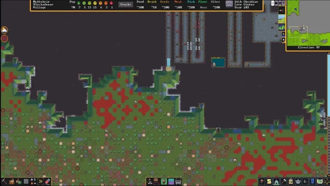 Dwarf Fortress — скриншот 2