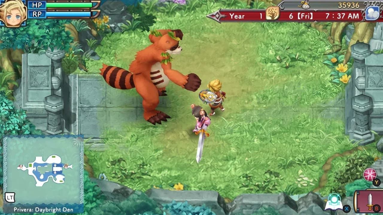 Rune Factory 3 Special — скриншот 2