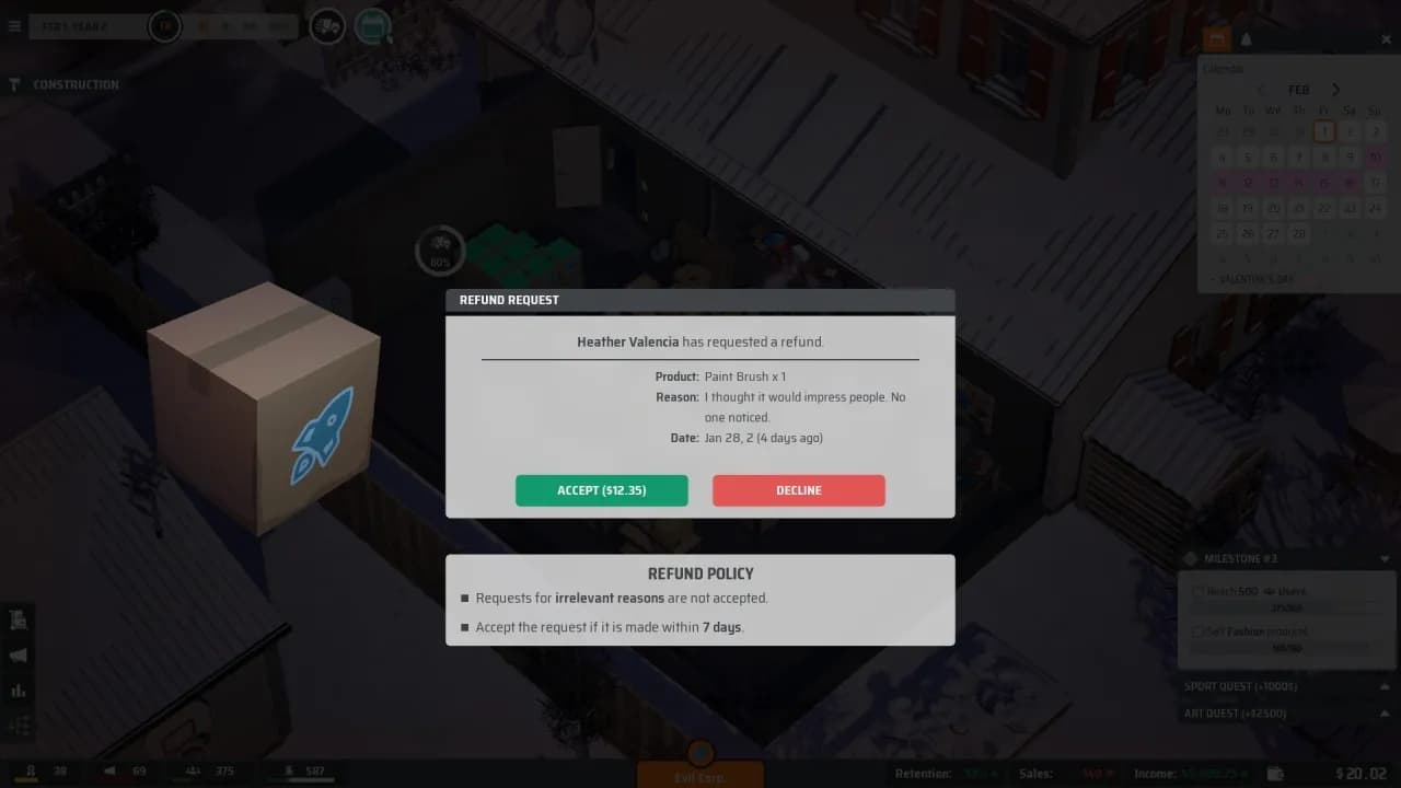 E-Shop Tycoon — скриншот 2