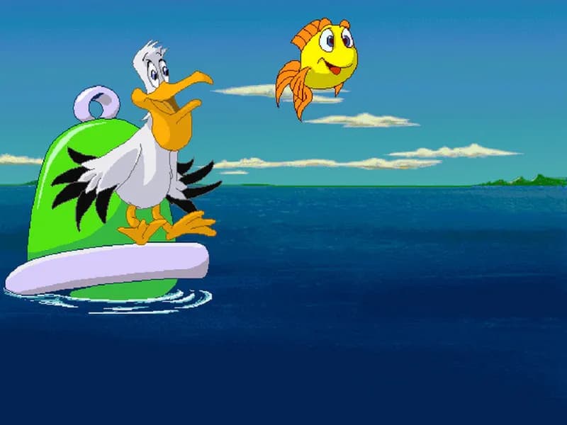 Freddi Fish and the Case of the Missing Kelp Seeds — скриншот 1