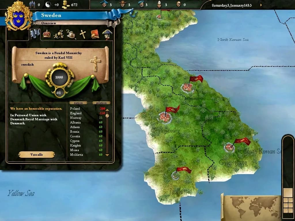 Europa Universalis 3 Complete — скриншот 8