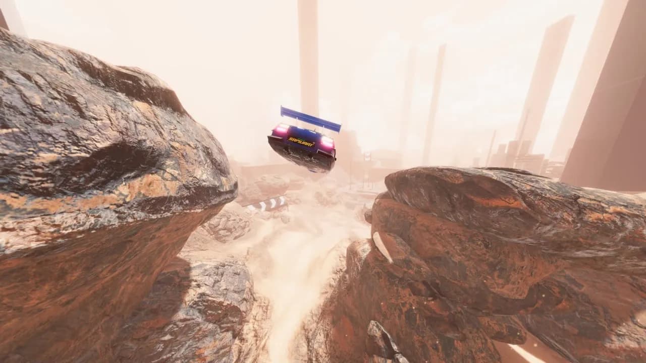 Hovercars 3077: Underground racing — скриншот 1