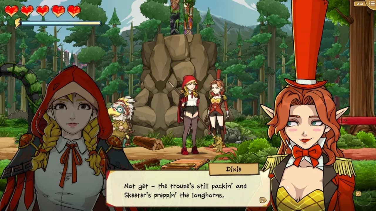 Scarlet Hood and the Wicked Wood — скриншот 2