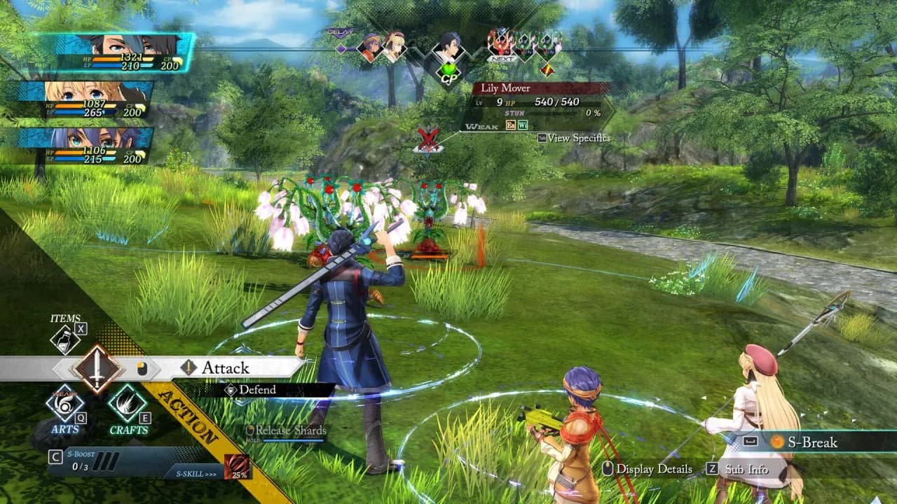 The Legend of Heroes: Trails through Daybreak — скриншот 1