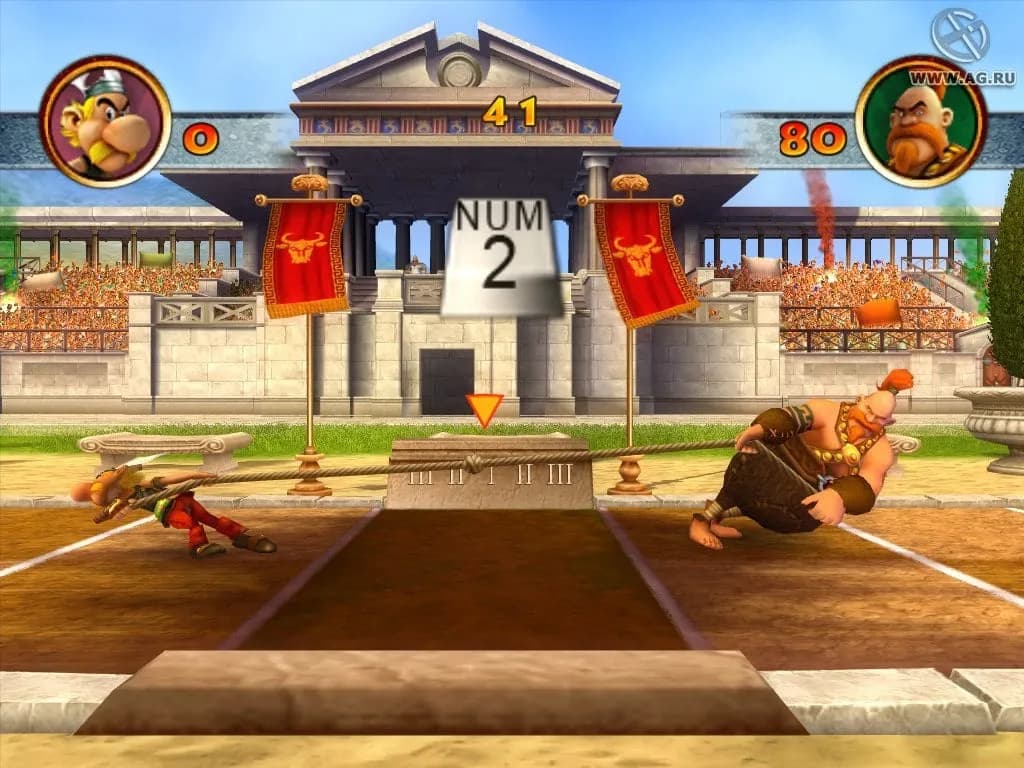 Asterix at the olympic games — скриншот 12