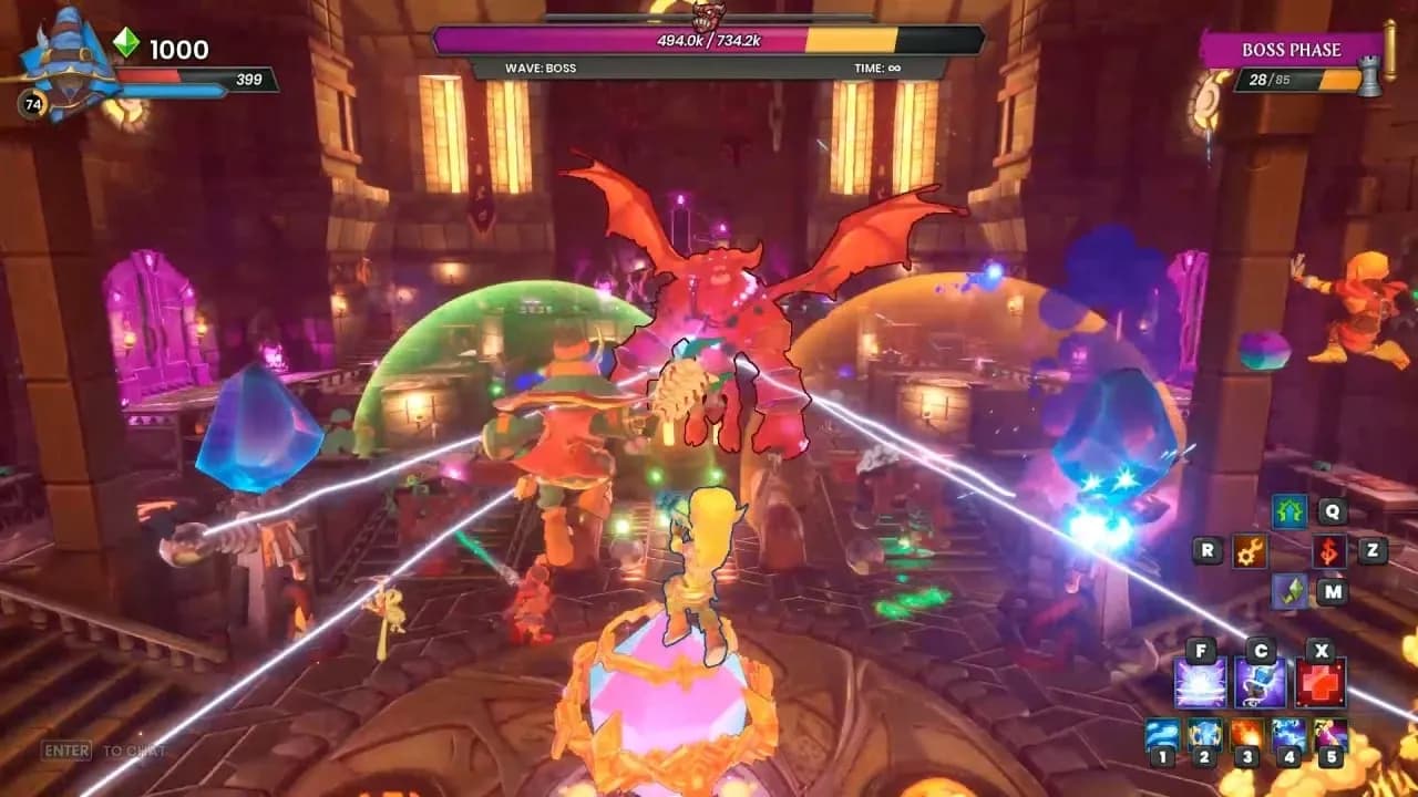 Dungeon Defenders: Awakened — скриншот 9