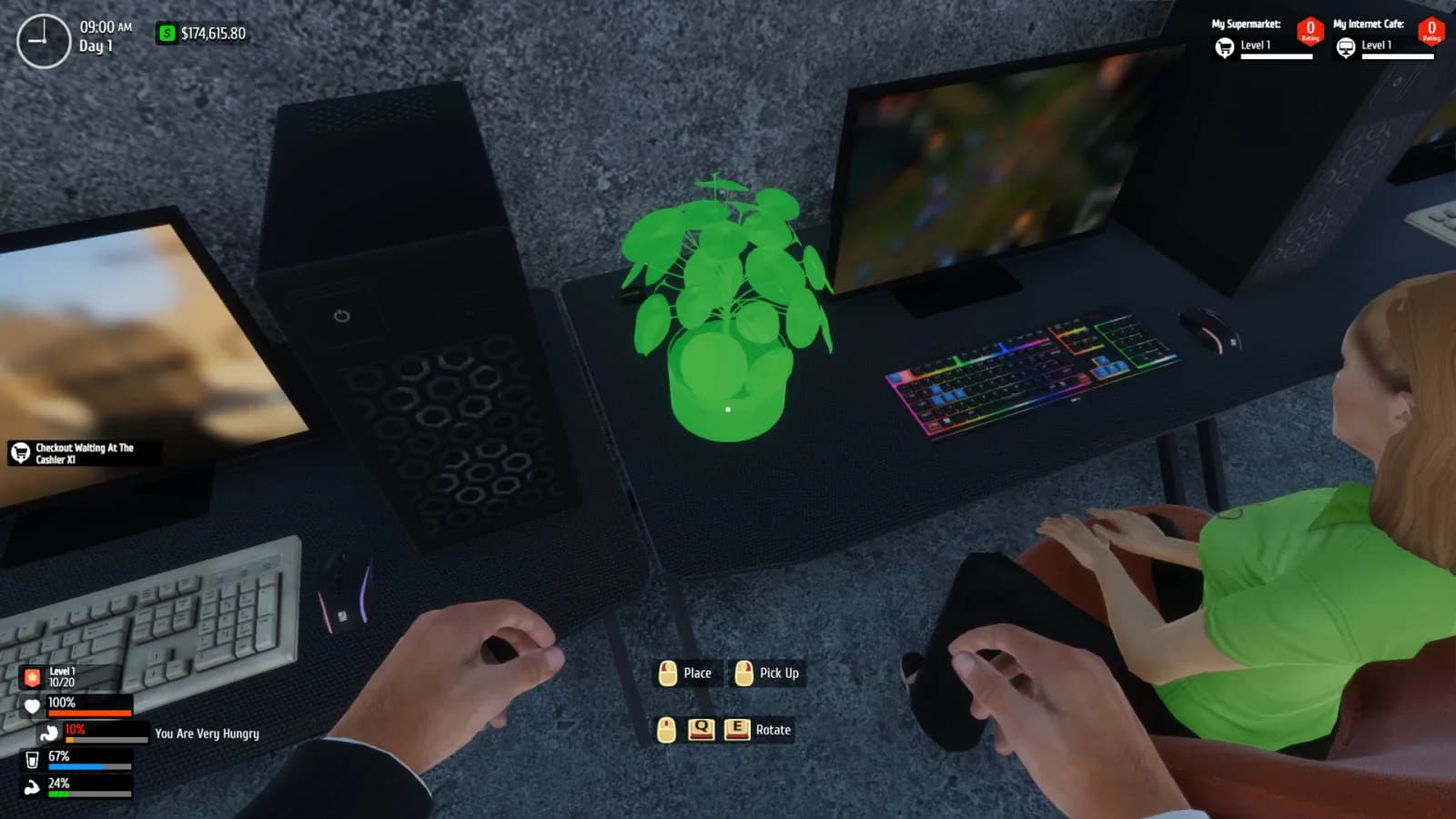 Internet Cafe & Supermarket Simulator 2024 — скриншот 5