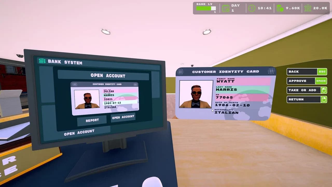 Bank Simulator — скриншот 2