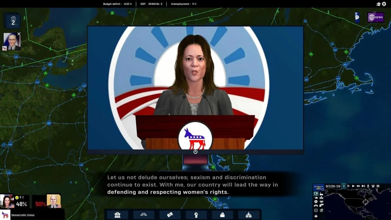 Geo-Political Simulator 5 — скриншот 4