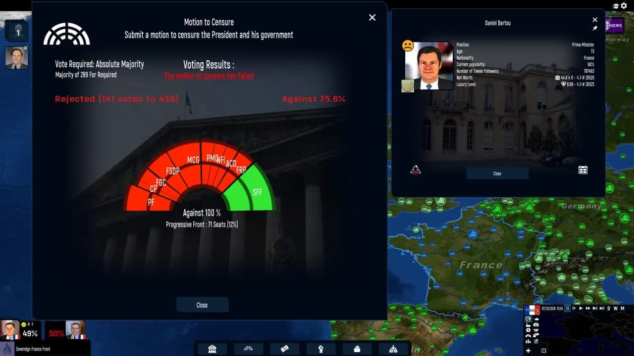 Geo-Political Simulator 2026 Edition — скриншот 5