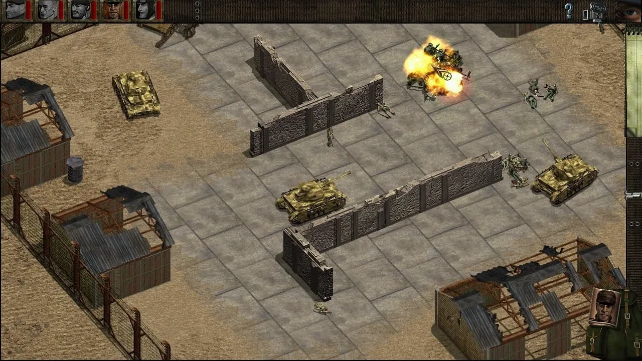 Commandos: Behind Enemy Lines — скриншот 11