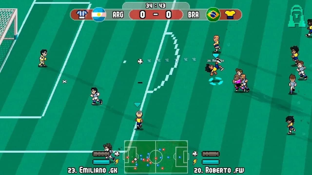 Pixel Cup Soccer - Ultimate Edition — скриншот 1
