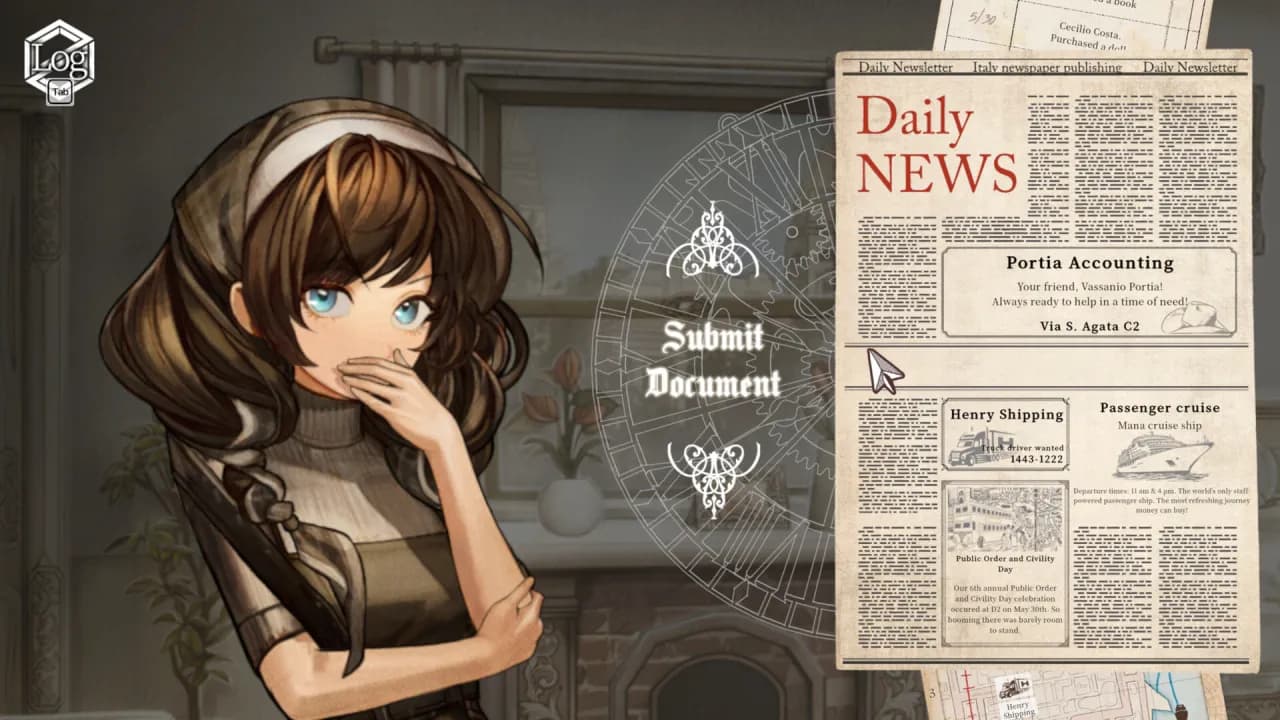 Staffer Retro: A Supernatural Mystery Quest — скриншот 1