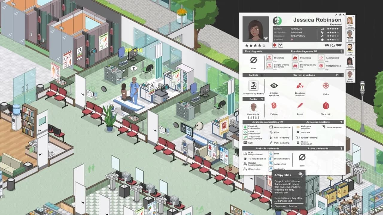 Project Hospital — скриншот 4