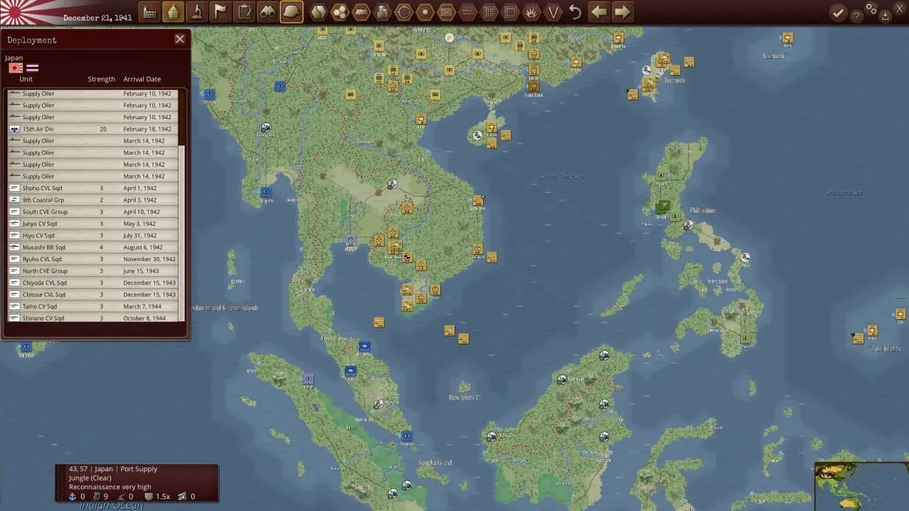 Warplan Pacific — скриншот 4