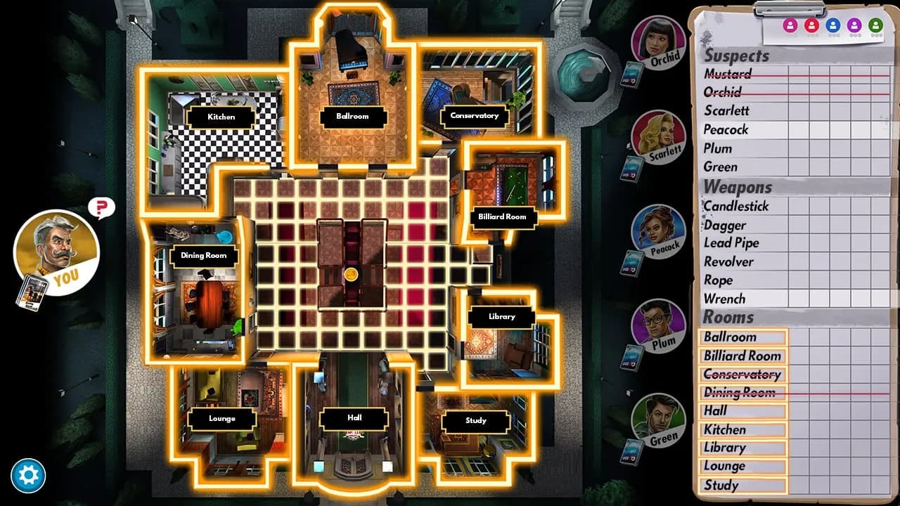 Clue/Cluedo: The Classic Mystery Game — скриншот 2