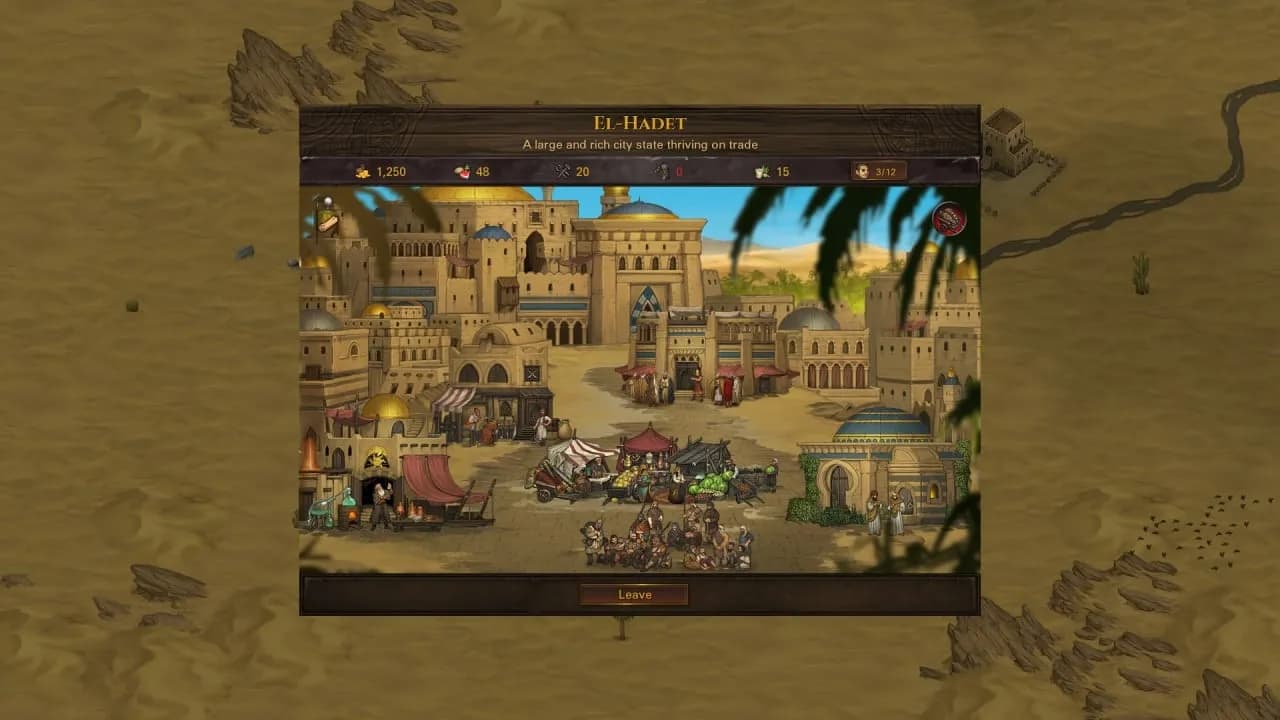 Battle Brothers Blazing Deserts — скриншот 2