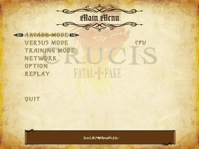 Crucis Fatal+Fake — скриншот 1
