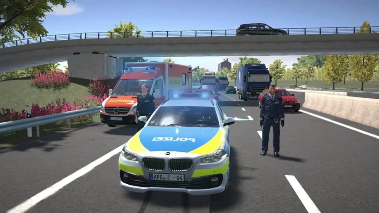 Autobahn Police Simulator 2 — скриншот 4