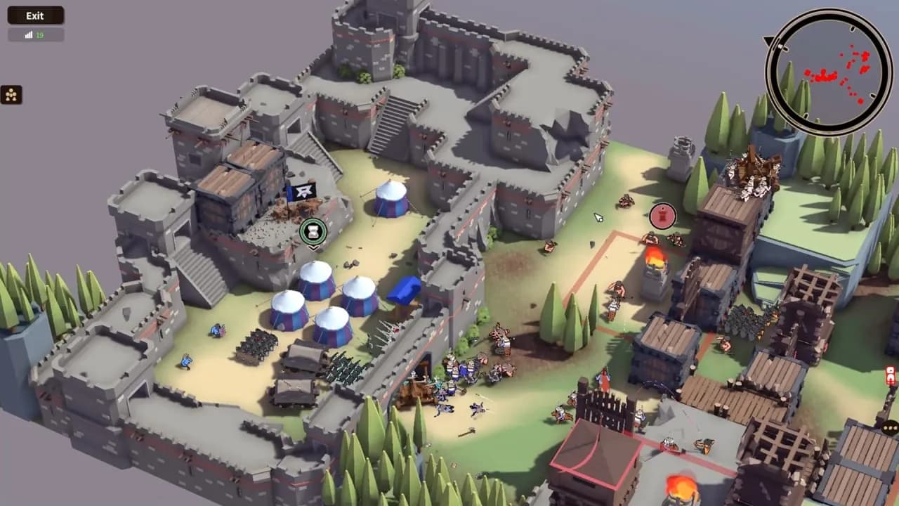 Extremely Realistic Siege Warfare Simulator — скриншот 1