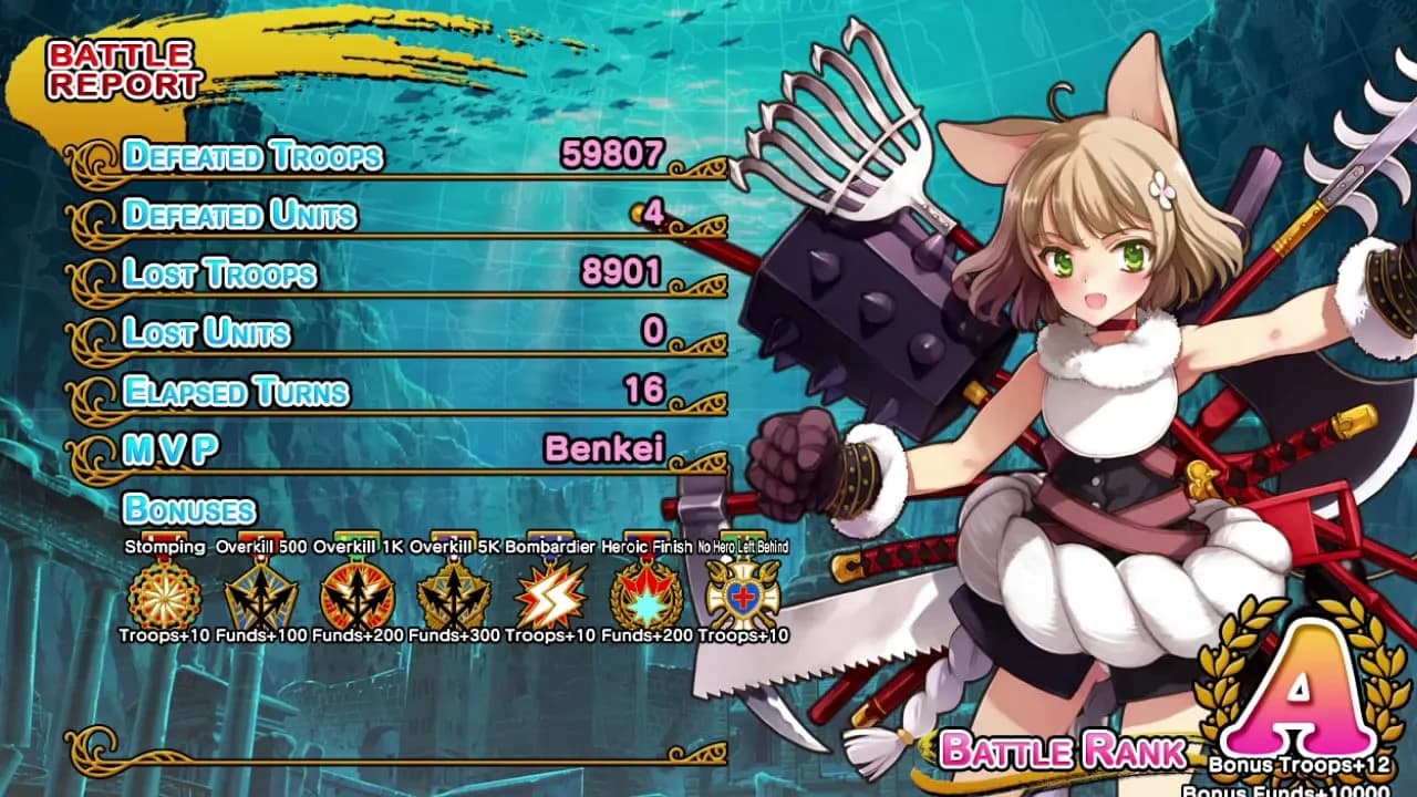 Eiyu*Senki Gold – A New Conquest — скриншот 8