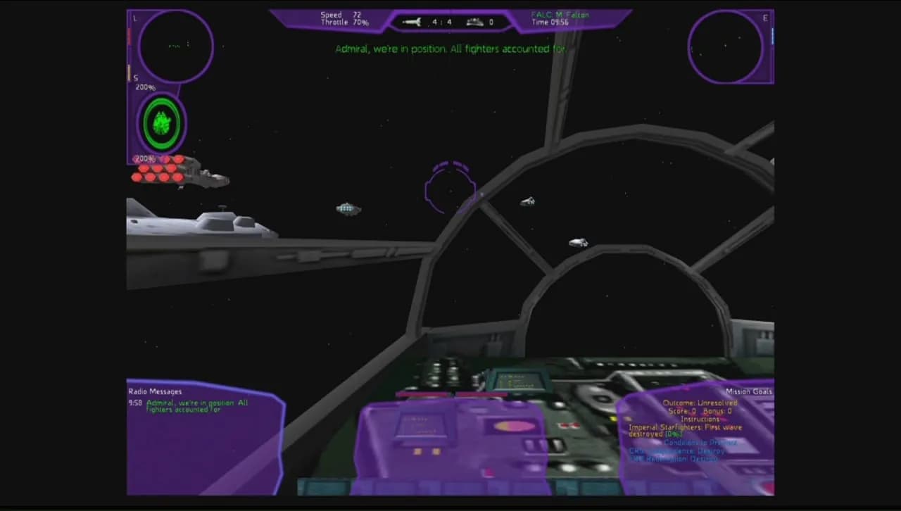 STAR WARS - X-Wing Alliance — скриншот 4