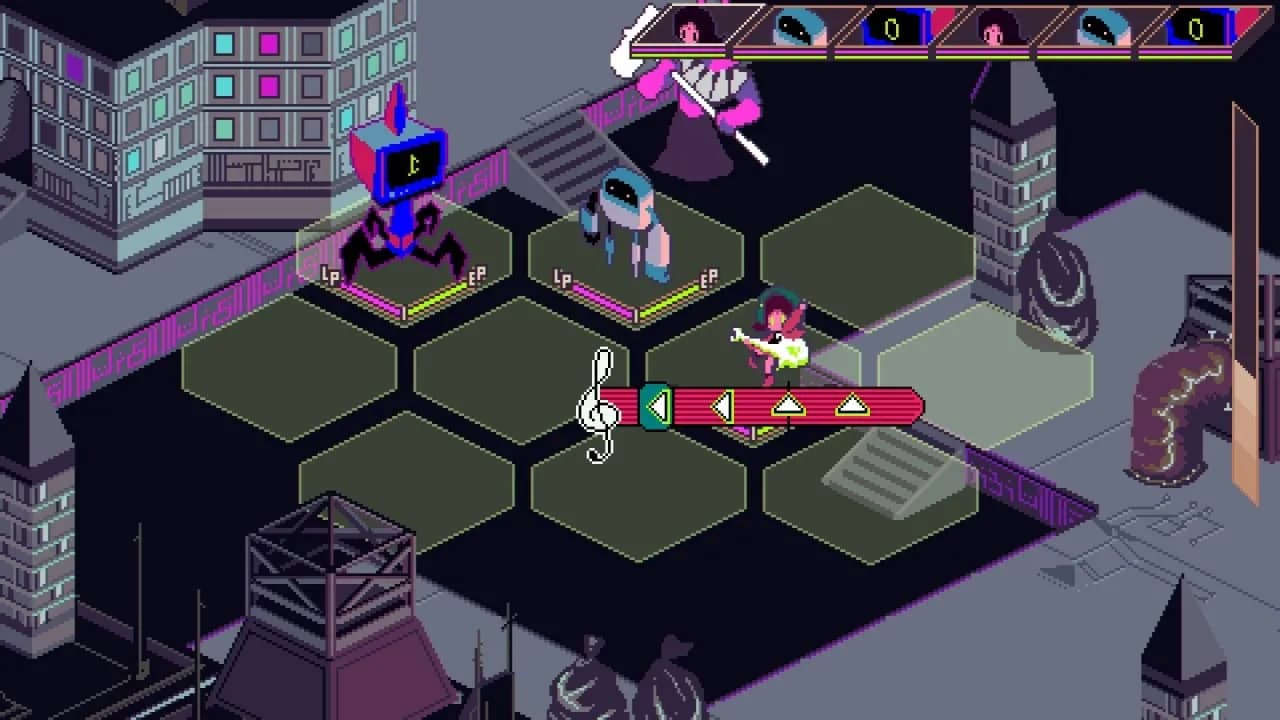 Keylocker | Turn Based Cyberpunk Action — скриншот 4